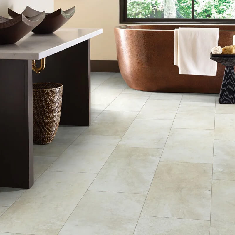 Luxury Vinyl Flooring for Bathrooms | Gilman Floors, LLC