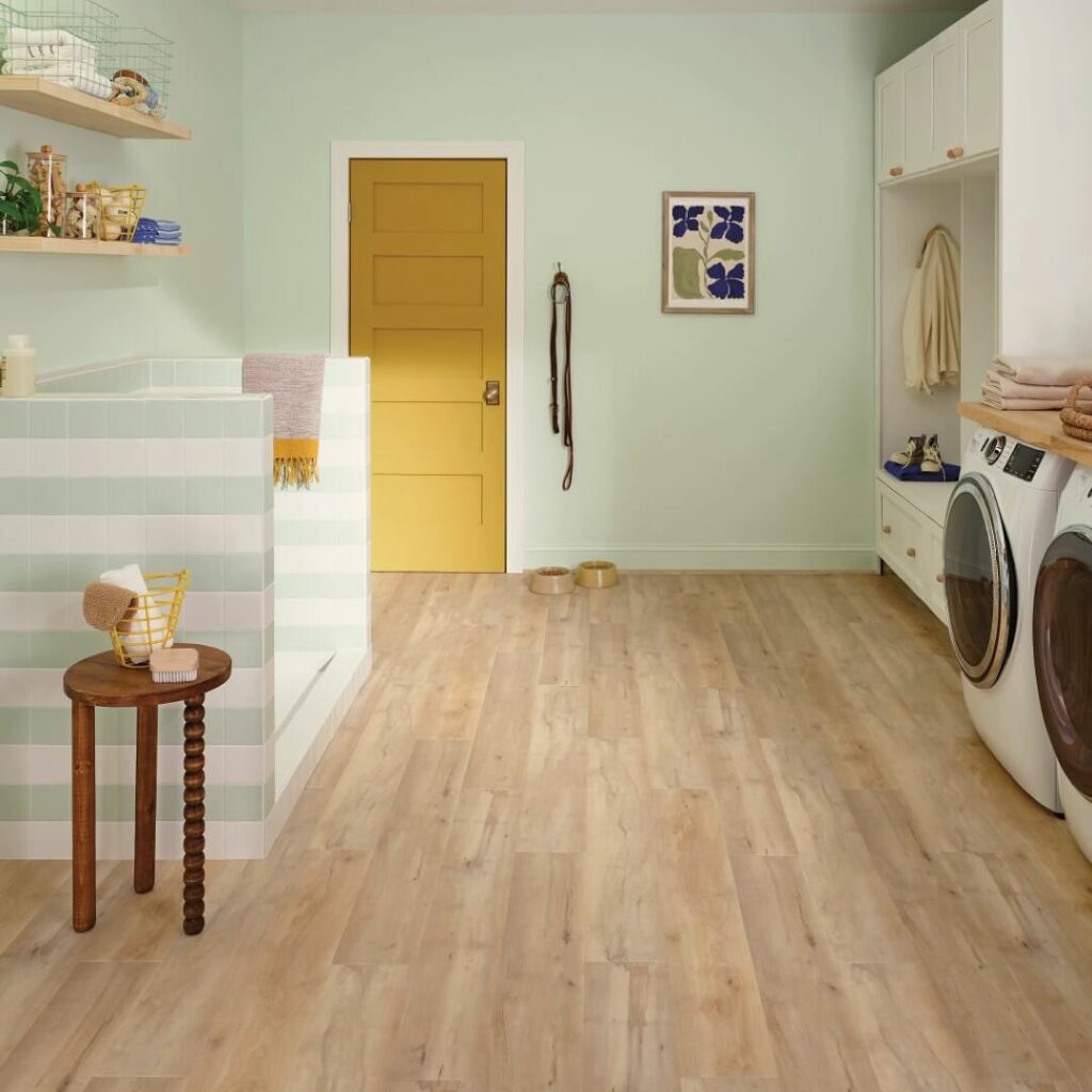 Laundry room flooring | Gilman Floors, LLC