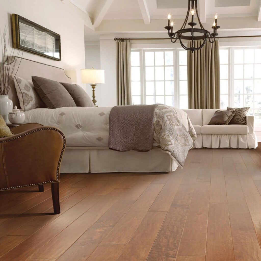 Bedroom Hardwood Flooring | Gilman Floors, LLC